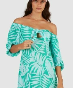 BILLABONG Mystic Beach Printed Mini Dress SEASPRAY -Womens Dresses sales 2022 ubjwd00142 billabongw spy dtl1