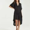 BILLABONG Found Love Swim Cover Up BLACK PEBBLE