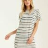 BILLABONG Out For Waves Cover-Up Dress SALT CRYSTAL
